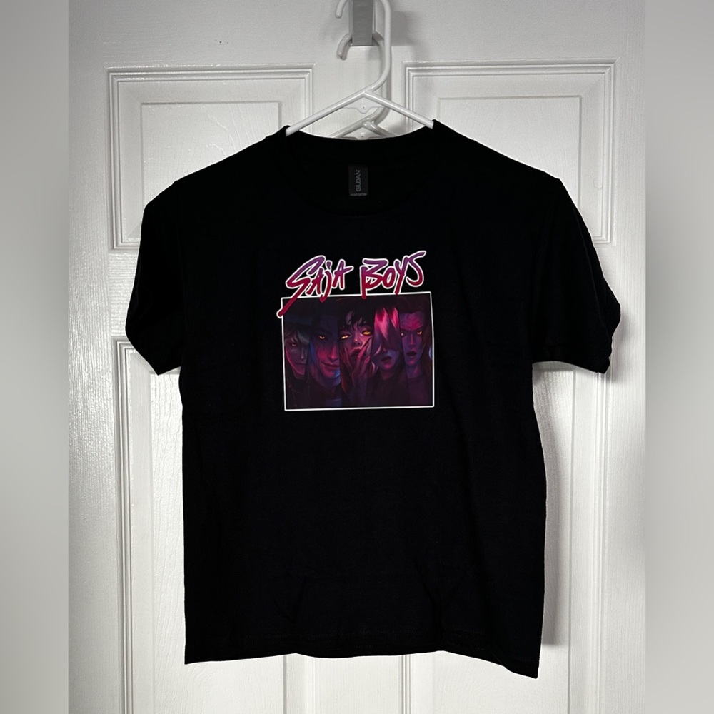 Kpop Demon Hunters Saja Boys Tshirt. Size Youth Small.